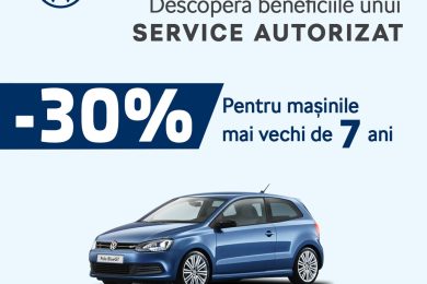 Service-ul Autorizat Volkswagen pentru autoturisme mai vechi de 7 ani